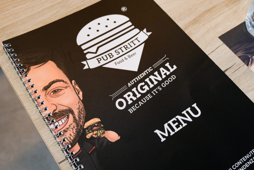 Menù personalizzati
